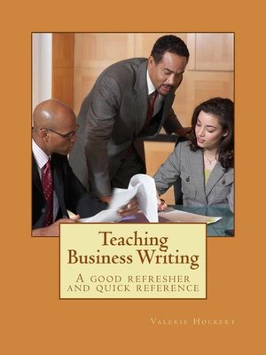 cover image of Teaching Business Writing